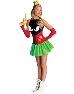 Fato de Marvin o marciano sexy para mulher