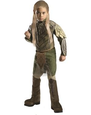 Deluxe Legolas Hobbit Bir çocuk için Smaug kostümü ıssızlığı