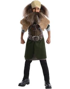 Costume da Dwalin il Nano Lo Hobbit Un Viaggio Inaspettato deluxe per bambino