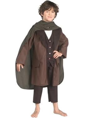 Frodo Baggins bir çocuk için Yüzüklerin Efendisi kostümü