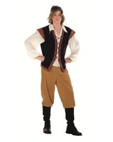 Costume de paysan médiéval