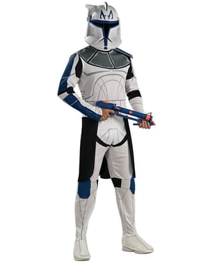 Bir yetişkin için Kaptan Rex Clone Trooper kostümü