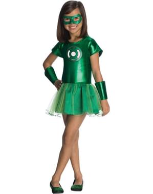 Disfraz de Linterna Verde DC Comics tutú para niña