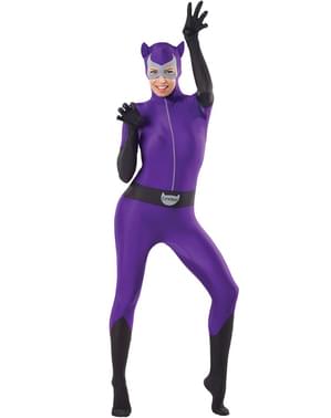 Kostum bodysuit Catwoman untuk wanita