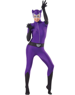 Catwoman Kostüm für Damen Bodysuit