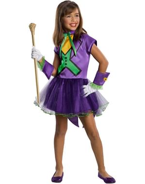 Joker tutu costume for a girl