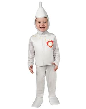 Bir çocuk için Oz Tin Man kostümü