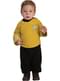 Costum Captain Kirk Star Trek pentru bebeluși