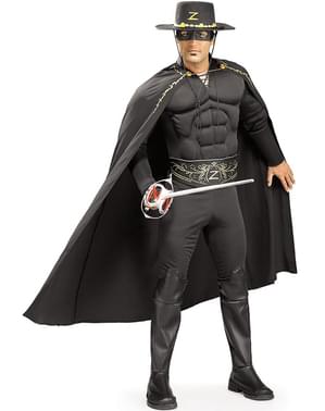 Zorro deluxe kostuum voor volwassenen