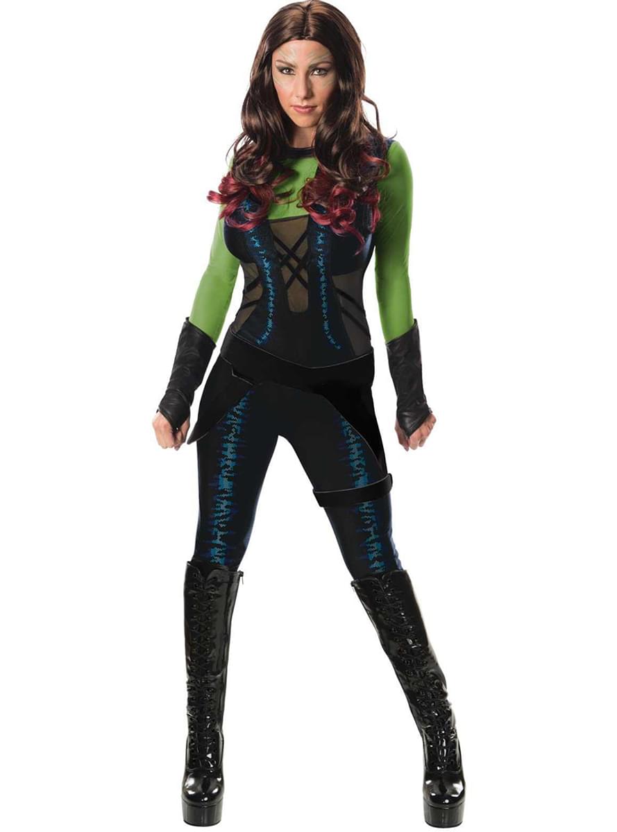 Costume Gamora Les Gardiens de la Galaxie Deluxe pour Femme Funidelia