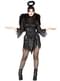Black Fallen Angel Costume for women