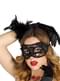 Sexy zwart masker met kant