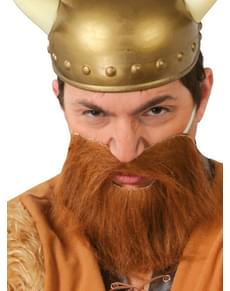 Barbe châtain adulte