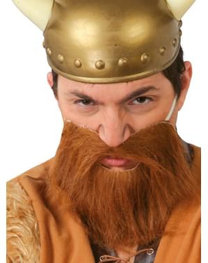 Barbe châtain adulte