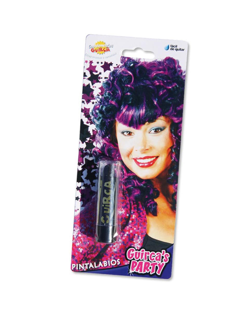 Schwarzer Lippenstift