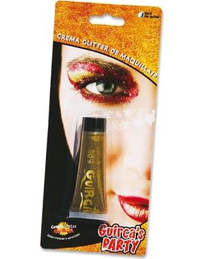 Tube make - up glitter goud 20cc