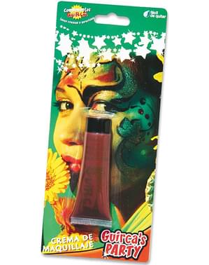 Bruin glitter make-up tube 20 cc.