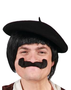 Klassieke zwarte baret