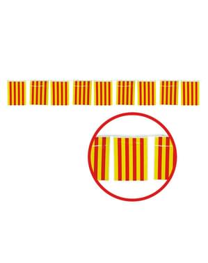 50m Büyük Katalan Bayrakları Bunting