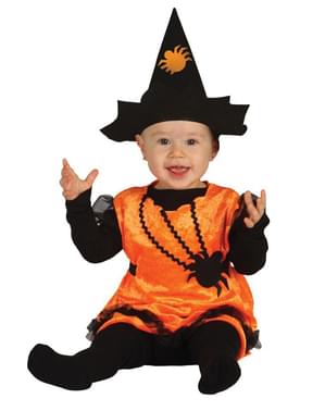 Kostum Penyihir Labu Bayi