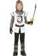 Costume da Cavaliere Medievale Bianco da bambino