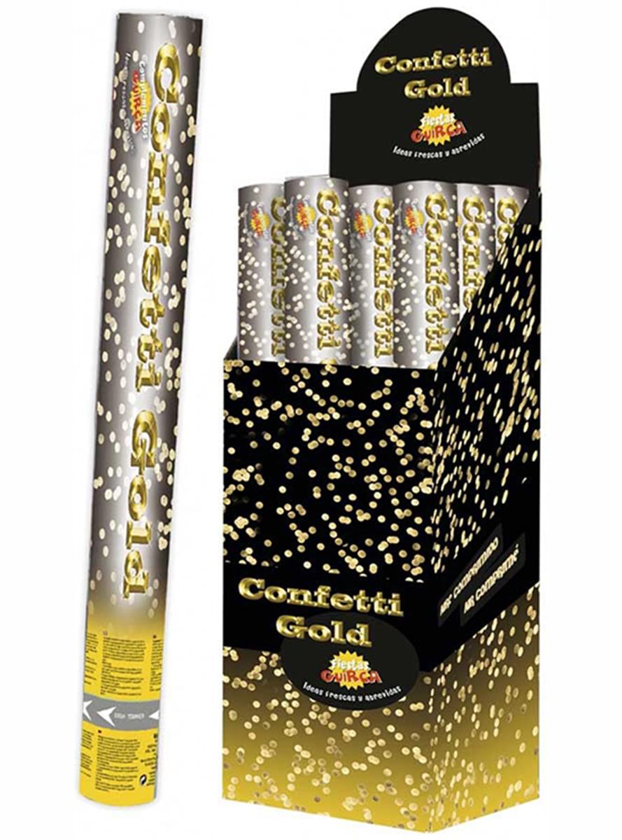 40cm Metallic Confetti Cannon