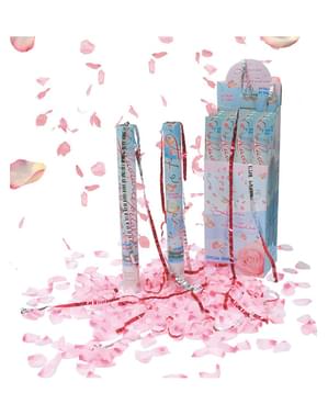 Cannoncino Spara Coriandoli Petali di Rosa 50 cm