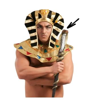 Egyptské žezlo ve tvaru hada