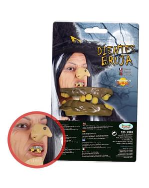 Dentes de Bruxa postiços