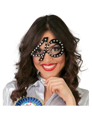 Occhiali compleanno 40