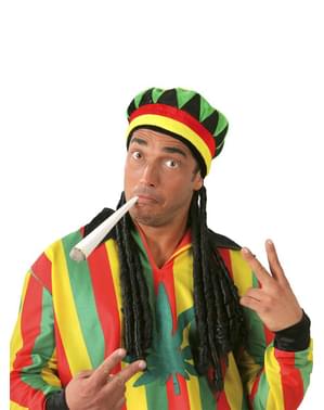 Jamaicaanse muts met rasta