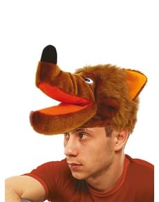 Boné de Lobo castanho