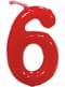 Bougie d'Anniversaire Classique Numéro 6