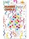 Bougie d'Anniversaire Confetti Chiffre 4