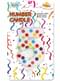 Bougie anniversaire confetti 5
