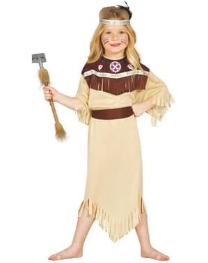 Cherokee Indiantjej Maskeraddräkt Barn