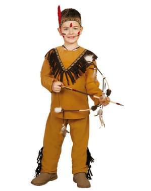 Costume da indiano selvaggio da bambino