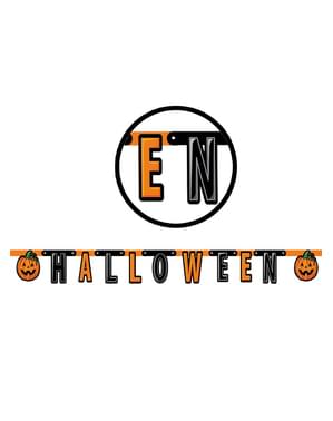 Guirlande Happy Halloween citrouille