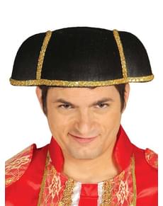 Montera brilhante de toureiro para adulto