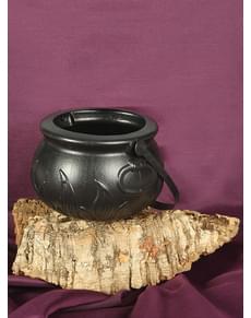 Caldeirão de bruxa de decoração