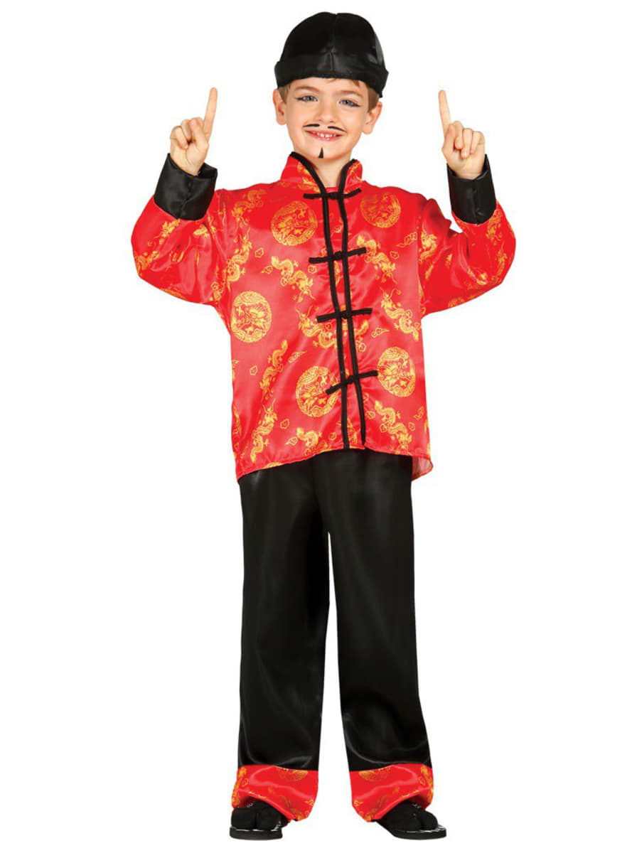 Boys Mandarin Chinese Costume. The coolest | Funidelia