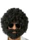 Parrucca afro con barba