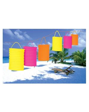 Havaijilaiset lyhdyt, 6kpl kokoelma