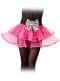 Tutú rosa calavera para mujer