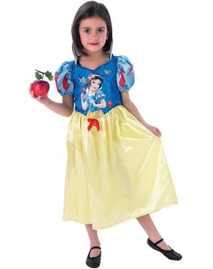 Kostum dongeng Putri Salju untuk seorang gadis