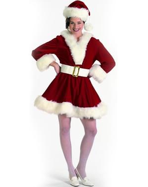 Fato de Mãe Natal sexy profissional para mulher