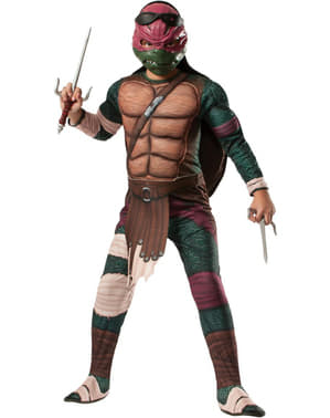 Fato de Raphael musculoso Tartarugas Ninja Filme para menino