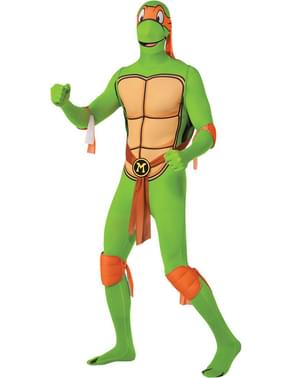 Michelangelo Ninja İkinci deri kostümünü kaptı
