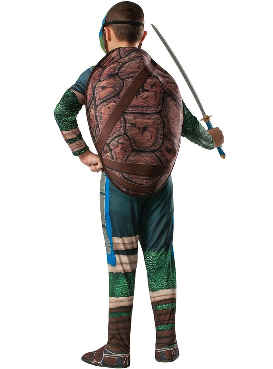 Costume Da Leonardo Muscoloso Tartarughe Ninja Movie Da Bambino