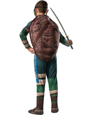 Leonardo Ninja Turtles Movie muscly costume for a boy